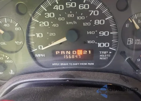 2002 Chevrolet Express из США, поврежденный, VIN 1GBFG15M221163676